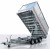 Temared 405 x 197 x 40cm Pendelr�ckwand Stahl 3500KG E&H TIPPER 4020/3 C S 3,5T Dreiseitenkipper