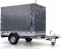 STEMA STL ALU 1300 KG 251 x 128 x 180 cm Innenh�he inkl. Plane/Spriegel Anthrazit 100km/h m�glich