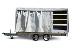 EDUARD Auto Transporter 4,06 m x 2,00m Auswahl Flach / Bordwand /Gewicht