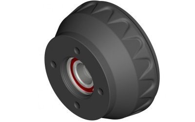 Knott Bremstrommel 160 x 35 , f�r Knott 16-1365 4 x 112
